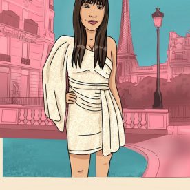 Emily in Paris - Poster Personalisiert, Individuell Bild
