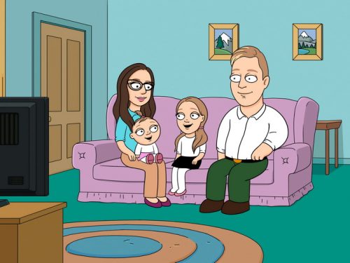 Familienmensch (Family Guy) - Poster Personalisiert, Individuell Bild