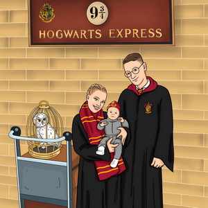 Harry Potter - Poster Personalisiert, Individuell Bild
