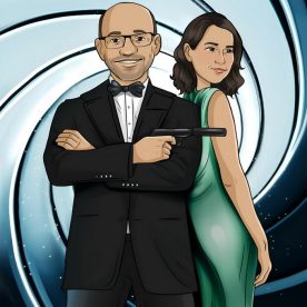 James Bond 007 - Poster Personalisiert, Individuell Bild