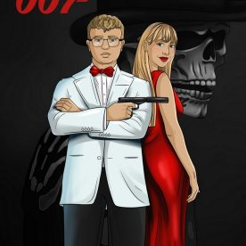 James Bond 007 - Poster Personalisiert, Individuell Bild