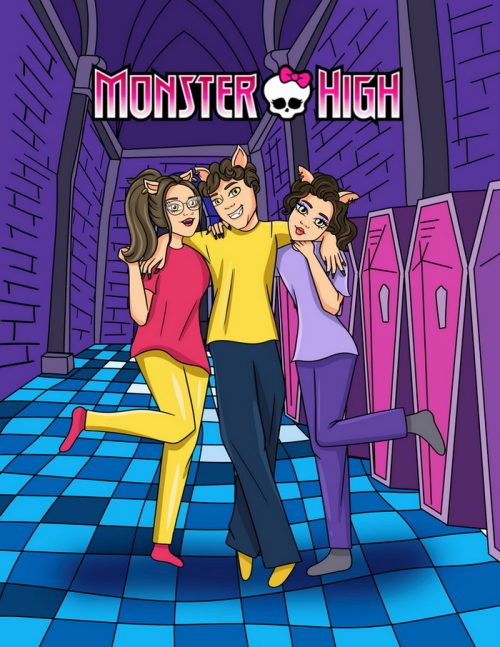 Monster High - Poster Personalisiert, Individuell Bild