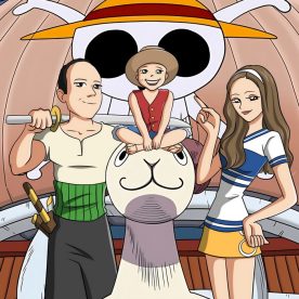 One Piece - Poster Personalisiert, Individuell Bild