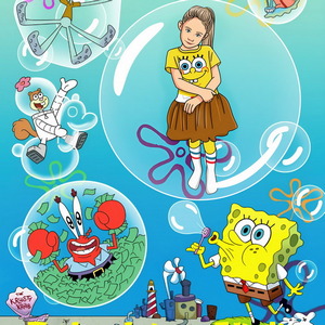 SpongeBob Schwammkopf - Poster Personalisiert, Individuell Bild