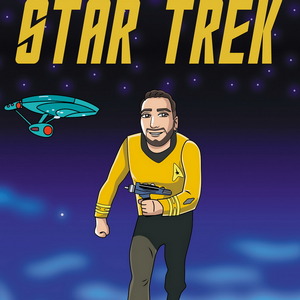 Star Trek - Poster Personalisiert, Individuell Bild
