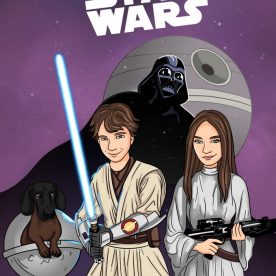 Star Wars - Poster Personalisiert, Individuell Bild