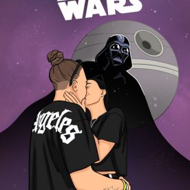 Star Wars - Poster Personalisiert, Individuell Bild