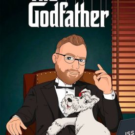 Der Pate (The Godfather) - Poster Personalisiert, Individuell Bild
