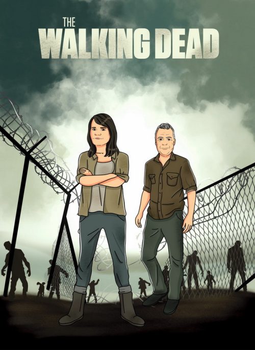 The Walking Dead - Poster Personalisiert, Individuell Bild