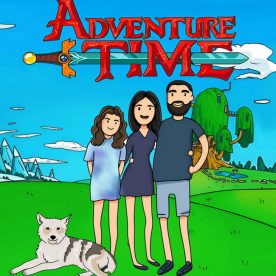 Adventure Time - Poster Personalisiert, Individuell Bild