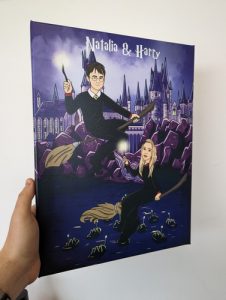 Addams Family - Poster Personalisiert, Individuell Bild